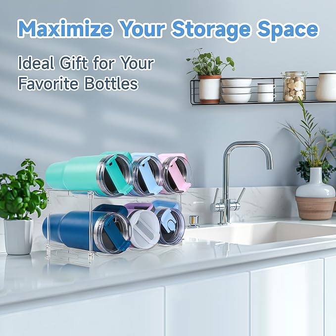 Stackable Water Bottle Organizer - Image 6