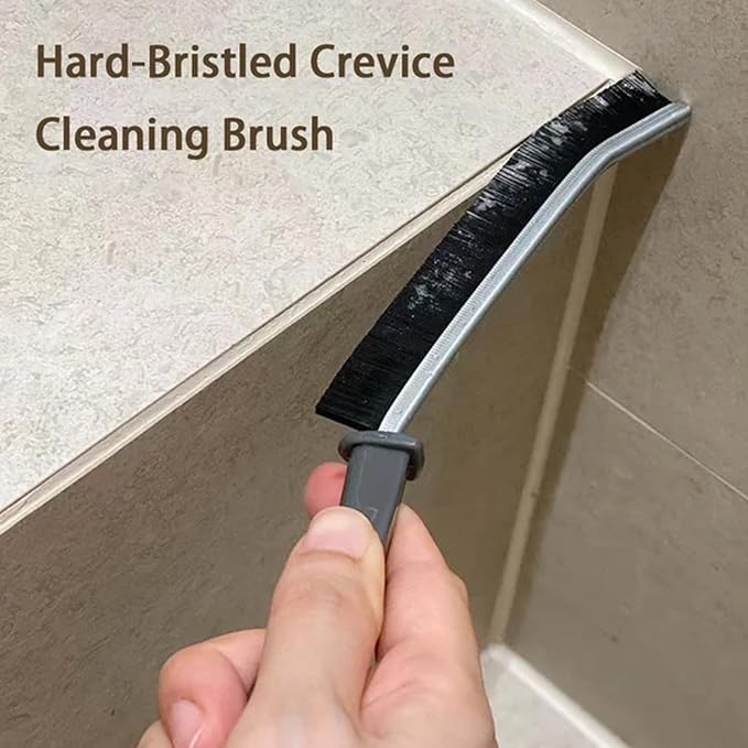 Koxuky Crevice Cleaning Brush, Hard Bristle Small Cleaning Brushes, Grout - Image 2