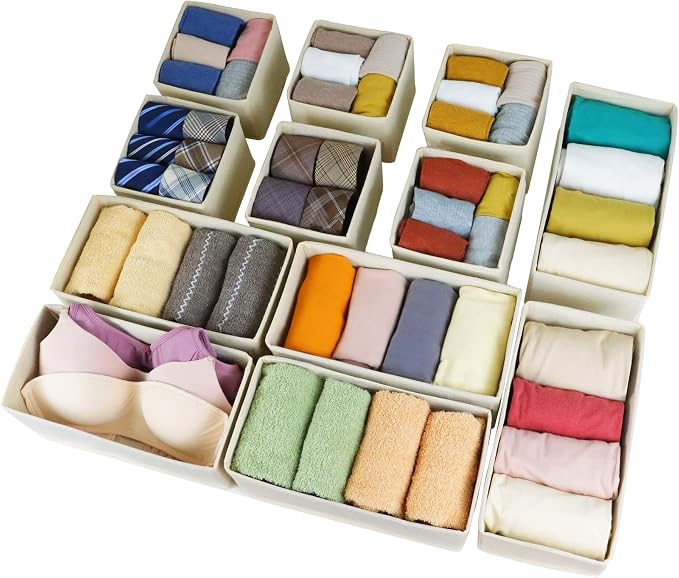 Fordonral Drawer Organizer Clothes, Foldable Fabric Dresser Organizer Closet - Image 7