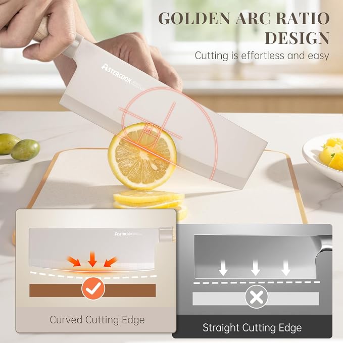 Astercook Knife Set, 6-Piece Kitchen Knife Set - Image 4
