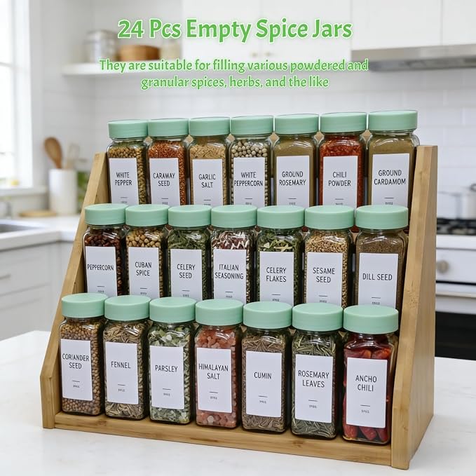 Spice Jars with Labels - Image 2