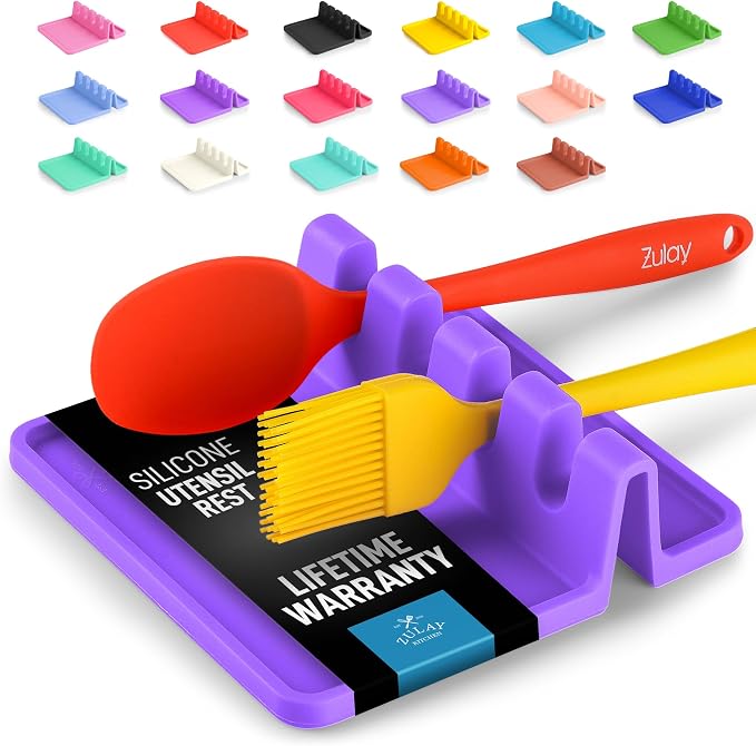 Zulay Kitchen Silicone Utensil Rest by ZulayKitchen