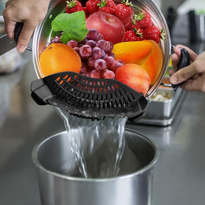AUOON Clip On Strainer Silicone - Image 2