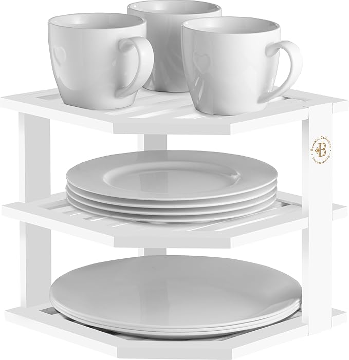 Bambüsi Plate Organizer for Cabinet - Image 7