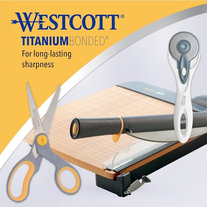 Westcott 8” Titanium Bonded Scissors - Image 5
