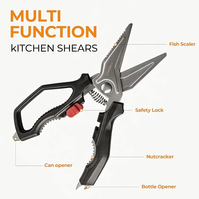 Heavy Duty Kitchen Scissors - Image 4