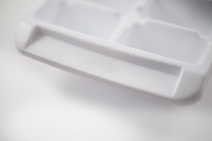 Kitch Easy Release White Ice Cube Tray, 16 Cube Trays - Image 5