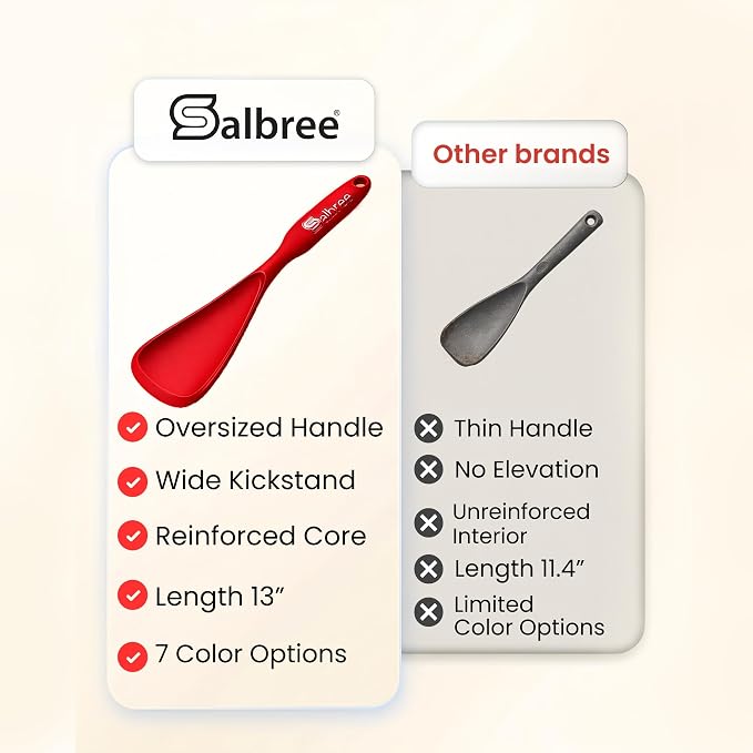 Silicone Spoon Spatula for Cooking - Image 3