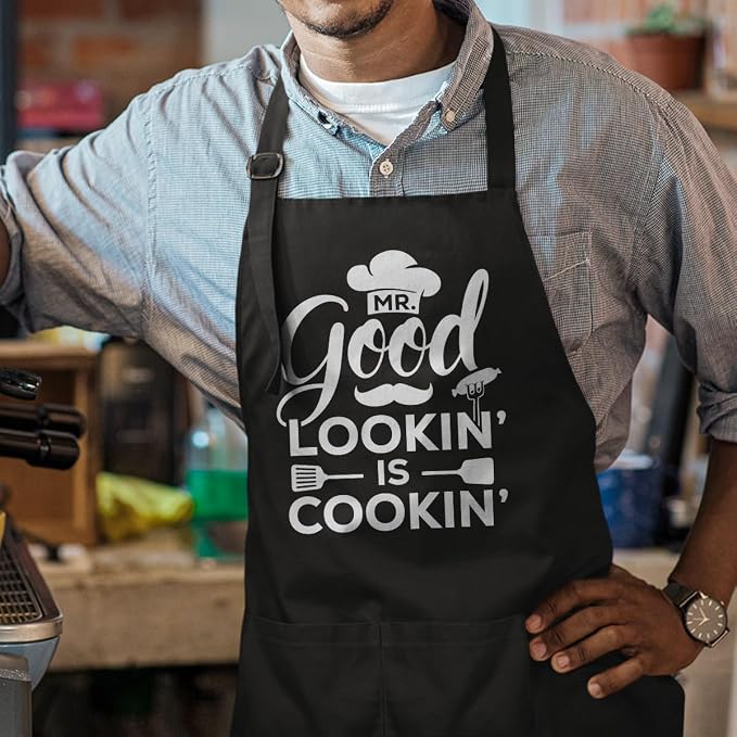 SANDJEST Funny Mens Aprons - Image 4