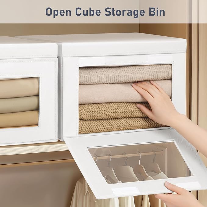 DIMJ Storage Bins with Lids - Image 2