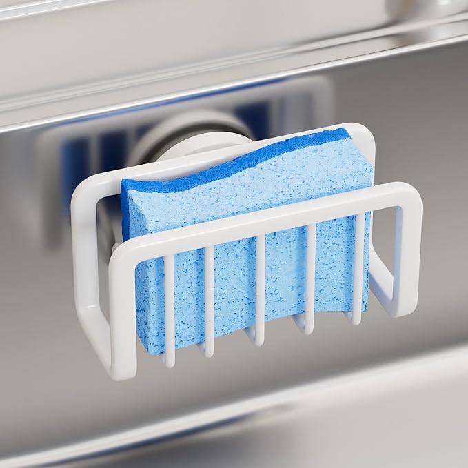 TAILI Sink Caddy with Strong Suction Cup, Sponge Holder by TAILI