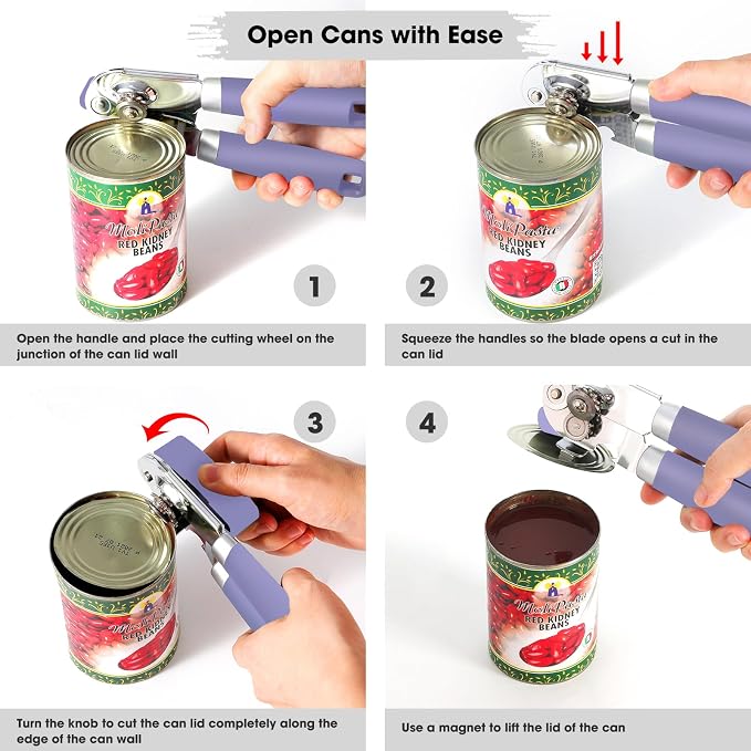 Beneno Heavy Duty Hand Can Opener Manual - Image 6