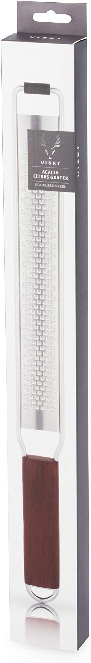 Viski Citrus and Cheese Grater, Stainless Steel Rasp Grater Zester - Image 6