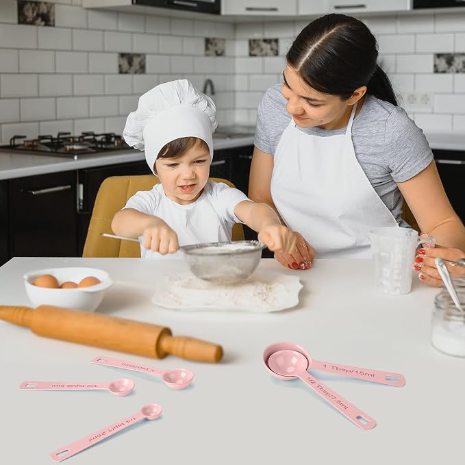 Stainless Steel Measuring Spoons Set of 5, Metal Measuring Cups and Spoons Set - Image 5