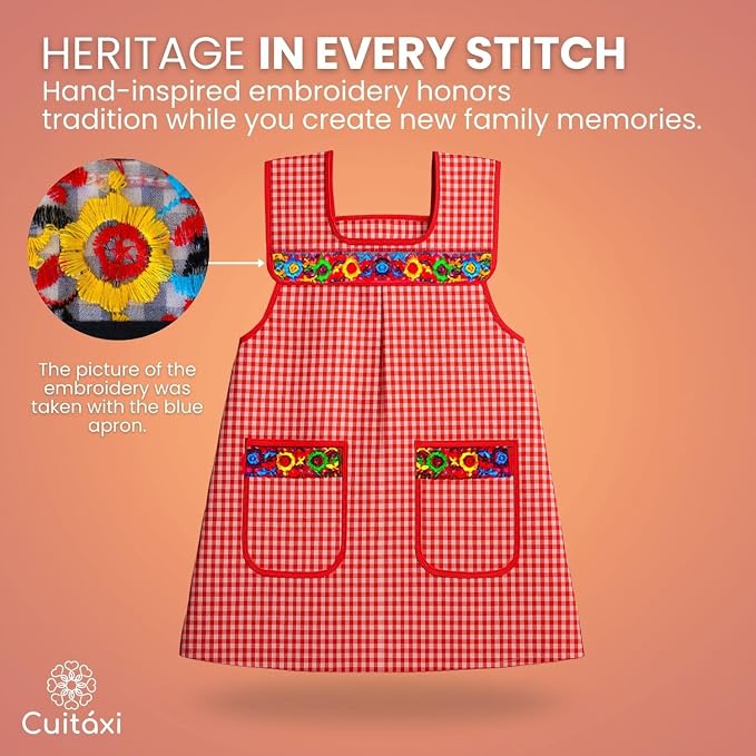 Cuitáxi Traditional Mexican apron - Image 3