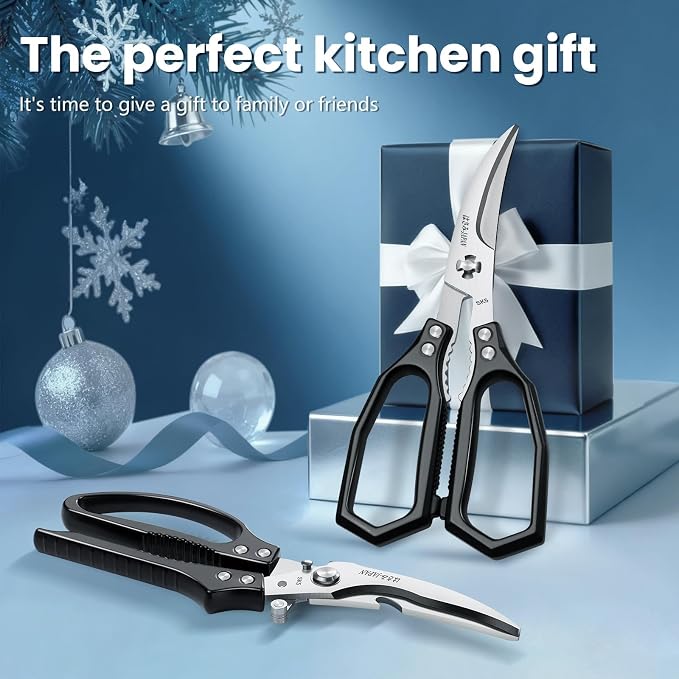 HUUSK Black Kitchen Scissors Set - Image 6
