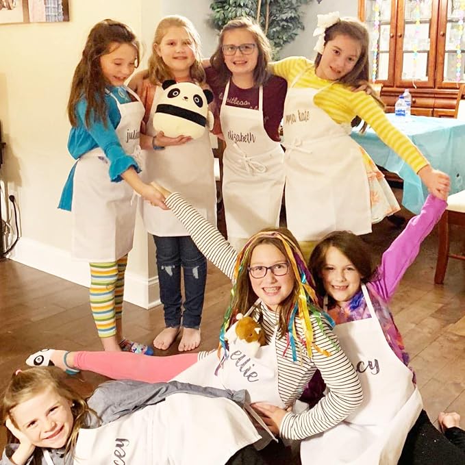 Novelty Place Kid's Apron with Chef Hat Set - Image 7