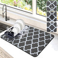 Dish Drying Mat for Kitchen Counter, Hide Stain Anti Absorbent for Kitchen by Etomiel