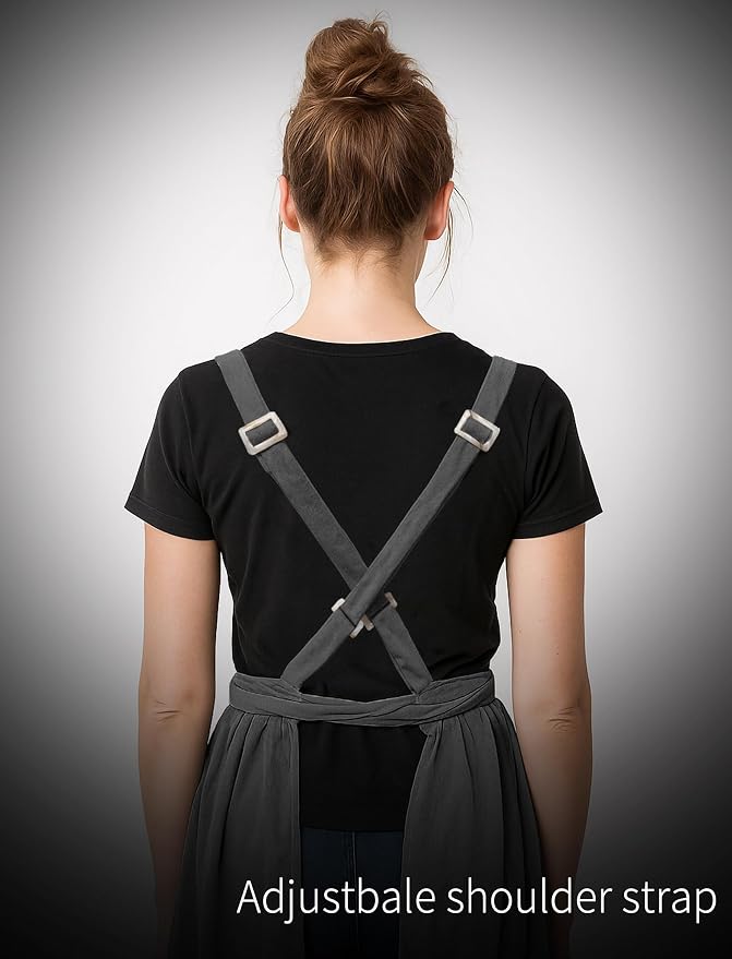 Pinknoke Vintage Pinafore Apron Dress - Image 8