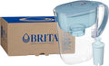 Brita Small 6 Cup Water Filter Pitcher, 1 BritaPlus Filter, Stone Blue by Brita