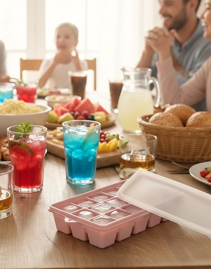 Upgraded Silicone Ice Cube Trays - Image 9