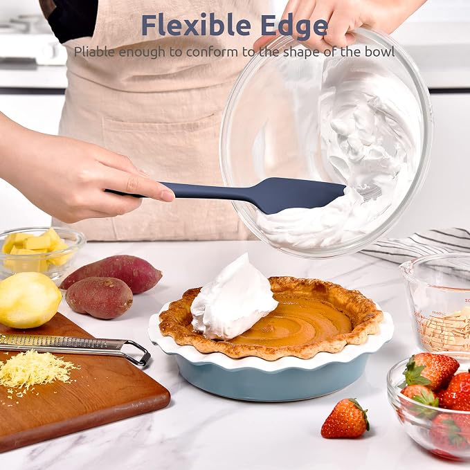 Heat Resistant Silicone Large Spatula: U-Taste 600ºF High Heat Flexible 11.38in - Image 4