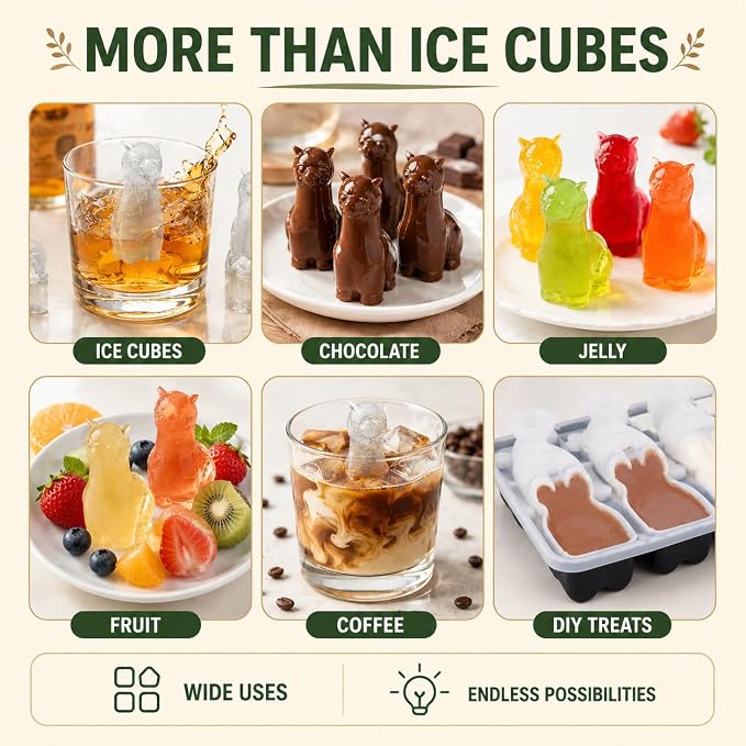 Alpaca Ice Cube Tray Mold - Image 6