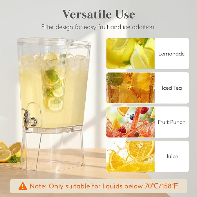 Lifewit 2 Gallon Drink Dispenser - Image 6