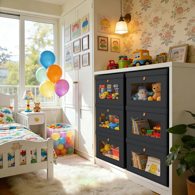 DIMJ Storage Bins with Lids - Image 4