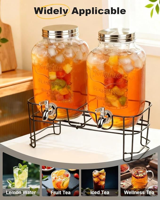 1 Gallon Drink Dispenser 2 Pack - Image 3