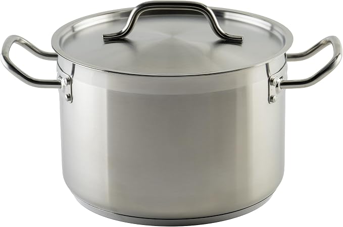Winco Heavy-Duty Stainless Steel Stock Pot by Winco