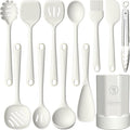 oannao Silicone Kitchen Utensils Set, 600°F Heat Resistant Silicone Cooking by oannao