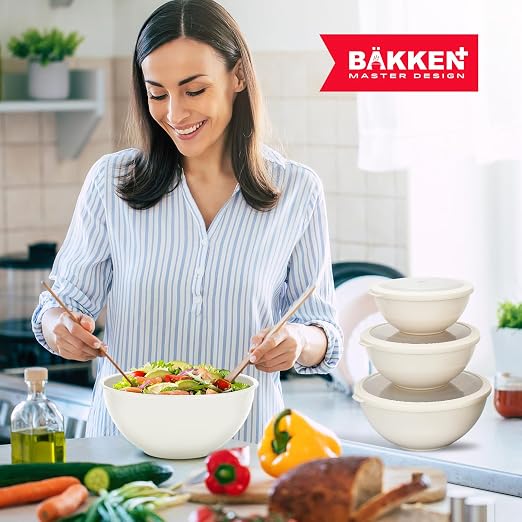 Bakken Master 12 Piece Plastic Nesting Bowls - Image 9