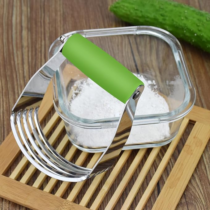 Dough Blender Heavy Duty Pastry Cutter Stainless Steel Butter Cutter - Image 3