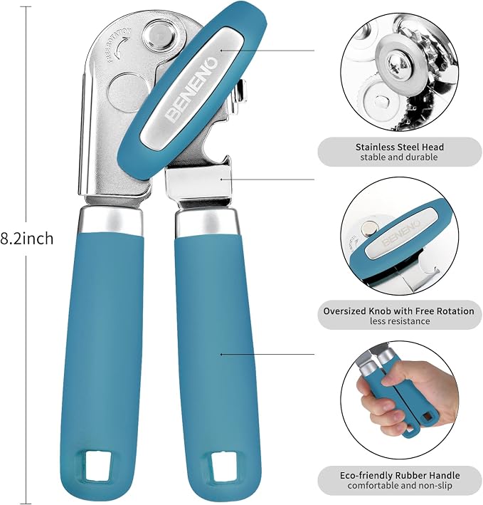 Beneno Heavy Duty Hand Can Opener Manual - Image 2