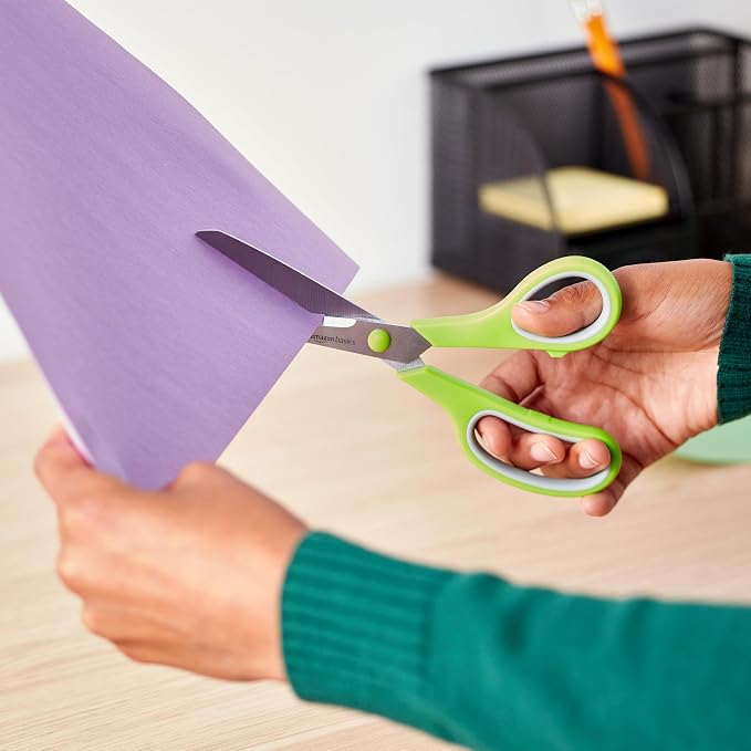 Amazon Basics Multipurpose Stainless Steel Scissors - Image 7