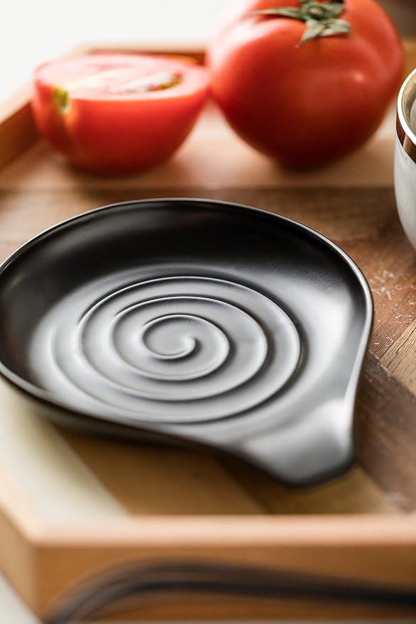LAUCHUH Spoon Rest for Stove Top, 5 inch Large Cooking Spoon Holder for Kitchen - Image 5