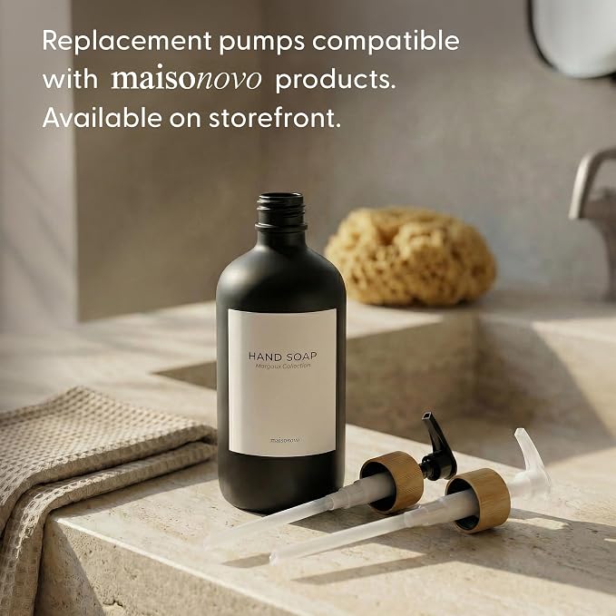 MaisoNovo Glass Dish Soap Dispenser - Image 13