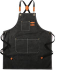 Tosewever Canvas Cross Back Chef Cotton Aprons by Tosewever
