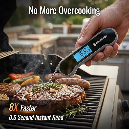 0.5 Sec Instant Read Meat Thermometer Digital - Image 2