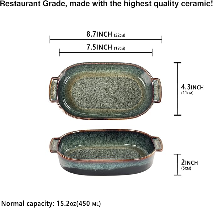 Ceramic Casserole Baking Dish - Image 2