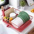 Kitsure Dish Drying Rack for Kitchen Counter, Stainless Steel Sink Organization by Kitsure