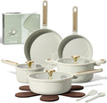CAROTE Ceramic Cookware Set Nonstick, Non-Toxic & PFAS-Free, Dishwasher by CAROTE