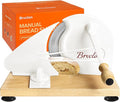 Brvclon Manual Bread Slicer Adjustable Thickness, Hand Crank Bread Slicer by Makeyourlifeeasier