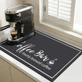 Findosom Dish Drying Mat, Cuttable Drying Mat by Findosom
