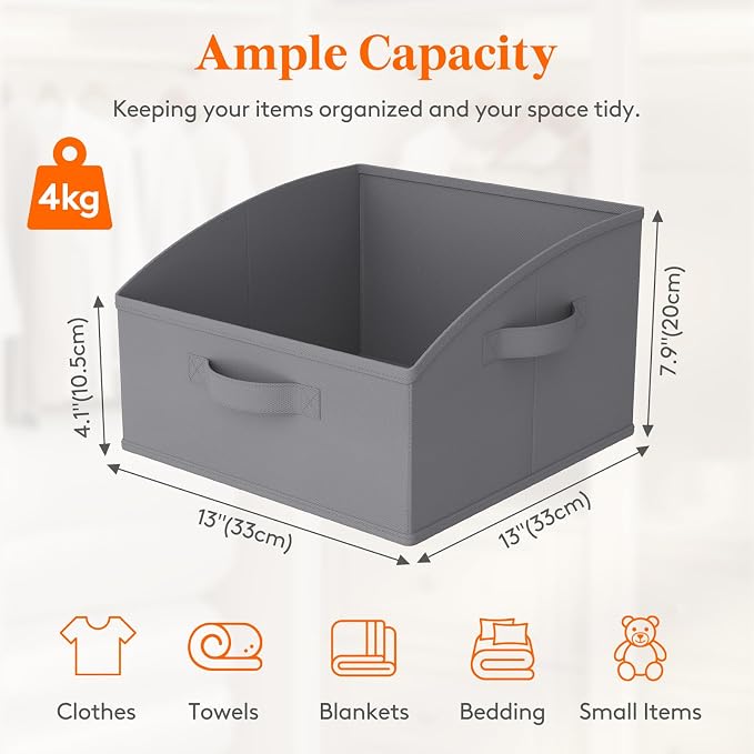 Lifewit Trapezoid Closet Storage Bins - Image 2