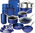 Granitestone 20 Pc Kitchen Pots and Pans Set Non Stick Cookware Set, Kitchen by Granitestone+