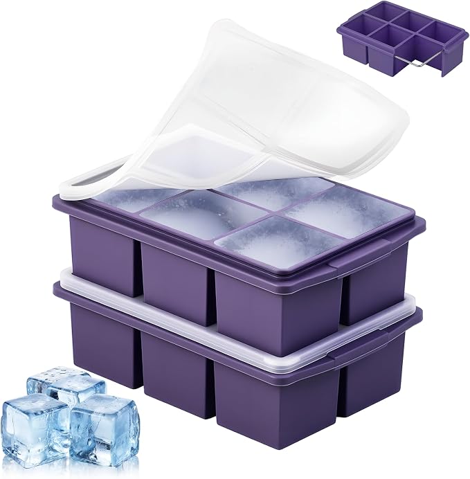 Large Ice Cube Trays for Whiskey by Unknown