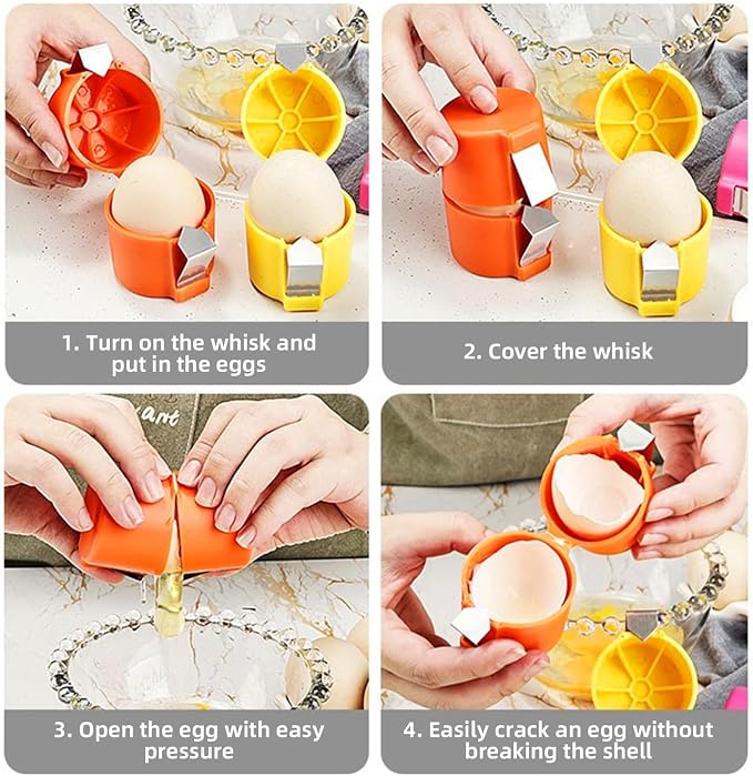3Pcs Egg Shell Opener, 2026 New Egg Cracker Tool - Image 2