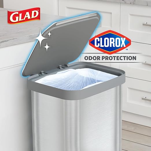Glad Stainless Steel Step Trash Can, Series 2 - Image 3
